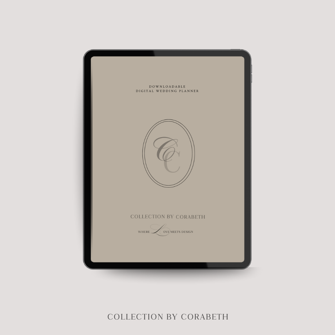 Downloadable Digital Wedding Planner
