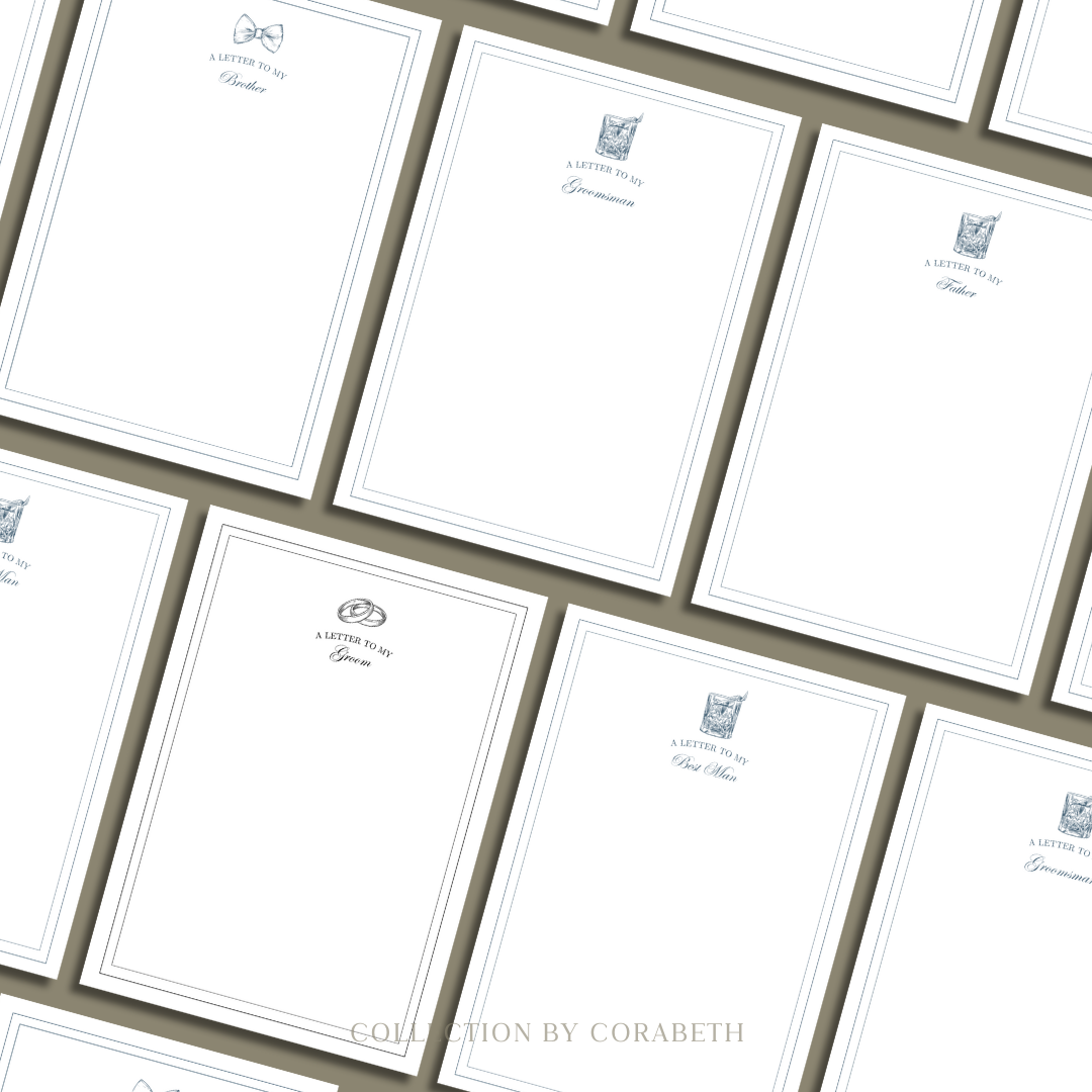 'A Letter to...' Collection (Set of 10)